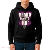 Mami’S Always On Top Funny Mom Kids Hoodie thumb 4