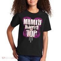 Mami’S Always On Top Funny Mom Kids T-Shirt thumb 2