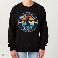 Mount Ashland Oregon Or Sasquatch Souvenir Graphic Women's Sweatshirt thumb 0