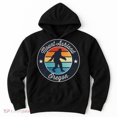 Mount Ashland Oregon Or Sasquatch Souvenir Graphic Hoodie