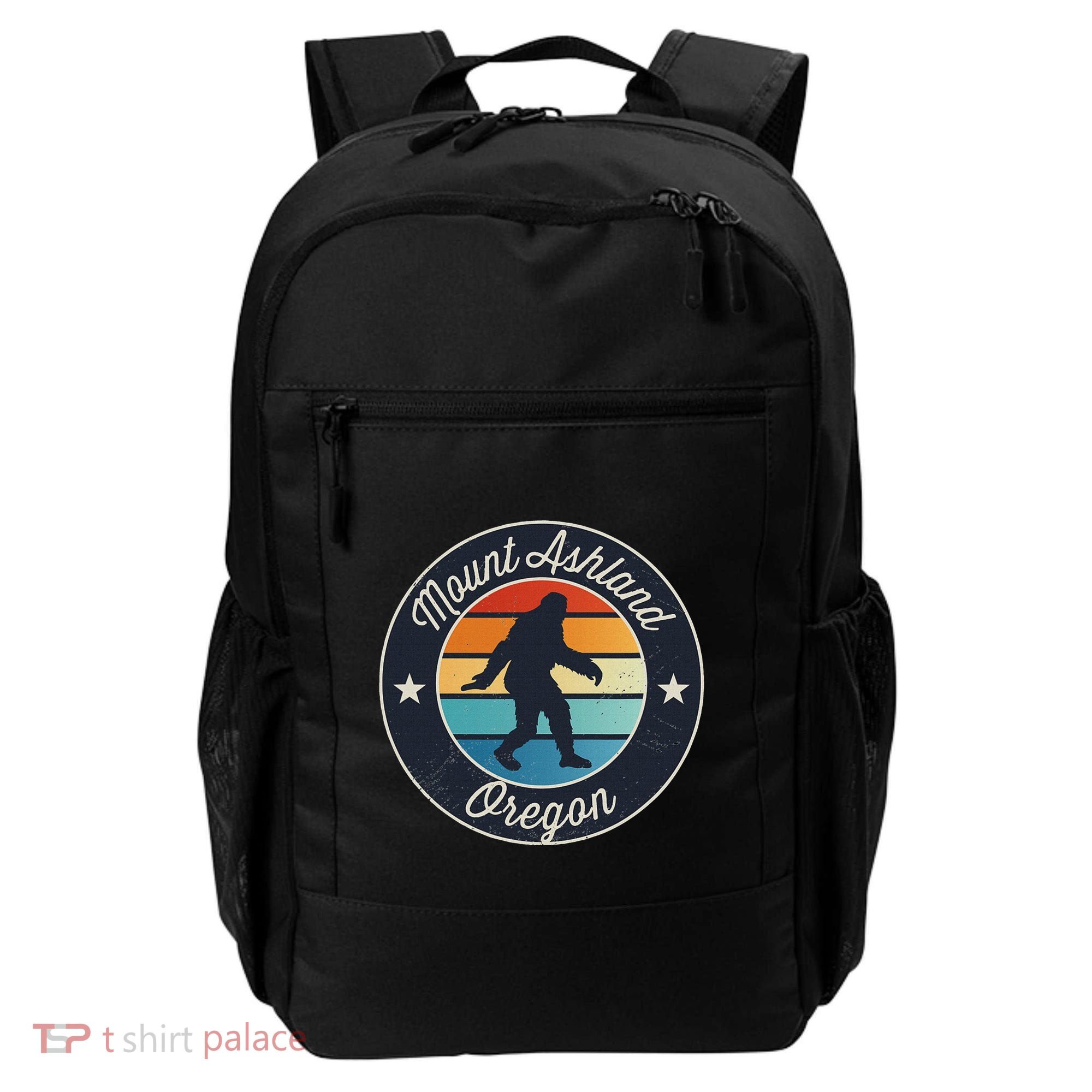 Mount Ashland Oregon Or Sasquatch Souvenir Graphic Backpack