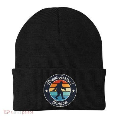 Mount Ashland Oregon Or Sasquatch Souvenir Graphic Beanie