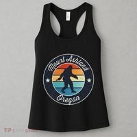 Mount Ashland Oregon Or Sasquatch Souvenir Graphic Women's Tank Top thumb 3