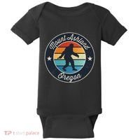Mount Ashland Oregon Or Sasquatch Souvenir Graphic Baby Bodysuit thumb 0