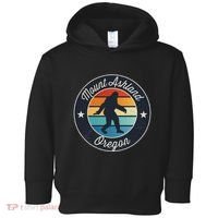 Mount Ashland Oregon Or Sasquatch Souvenir Graphic Toddler Hoodie thumb 0
