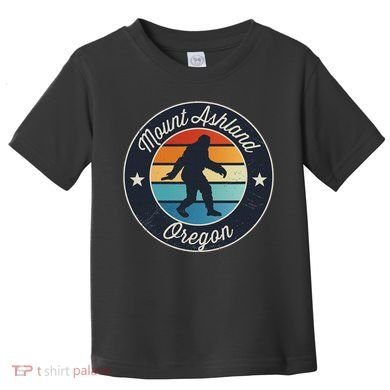 Mount Ashland Oregon Or Sasquatch Souvenir Graphic Toddler T-Shirt