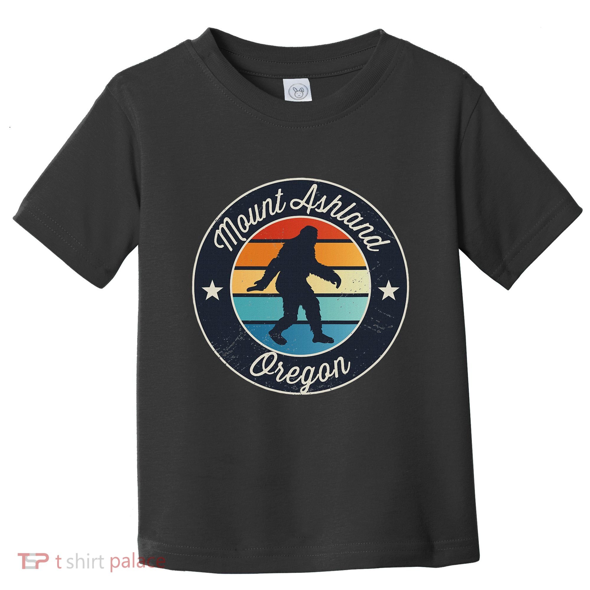 Mount Ashland Oregon Or Sasquatch Souvenir Graphic Toddler T-Shirt