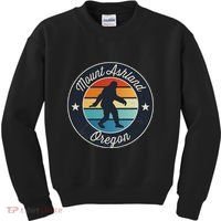 Mount Ashland Oregon Or Sasquatch Souvenir Graphic Kids Sweatshirt thumb 0