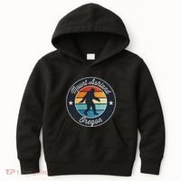 Mount Ashland Oregon Or Sasquatch Souvenir Graphic Kids Hoodie thumb 0