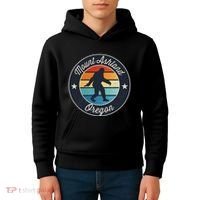 Mount Ashland Oregon Or Sasquatch Souvenir Graphic Kids Hoodie thumb 4