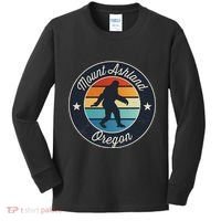 Mount Ashland Oregon Or Sasquatch Souvenir Graphic Kids Long Sleeve Shirt thumb 0