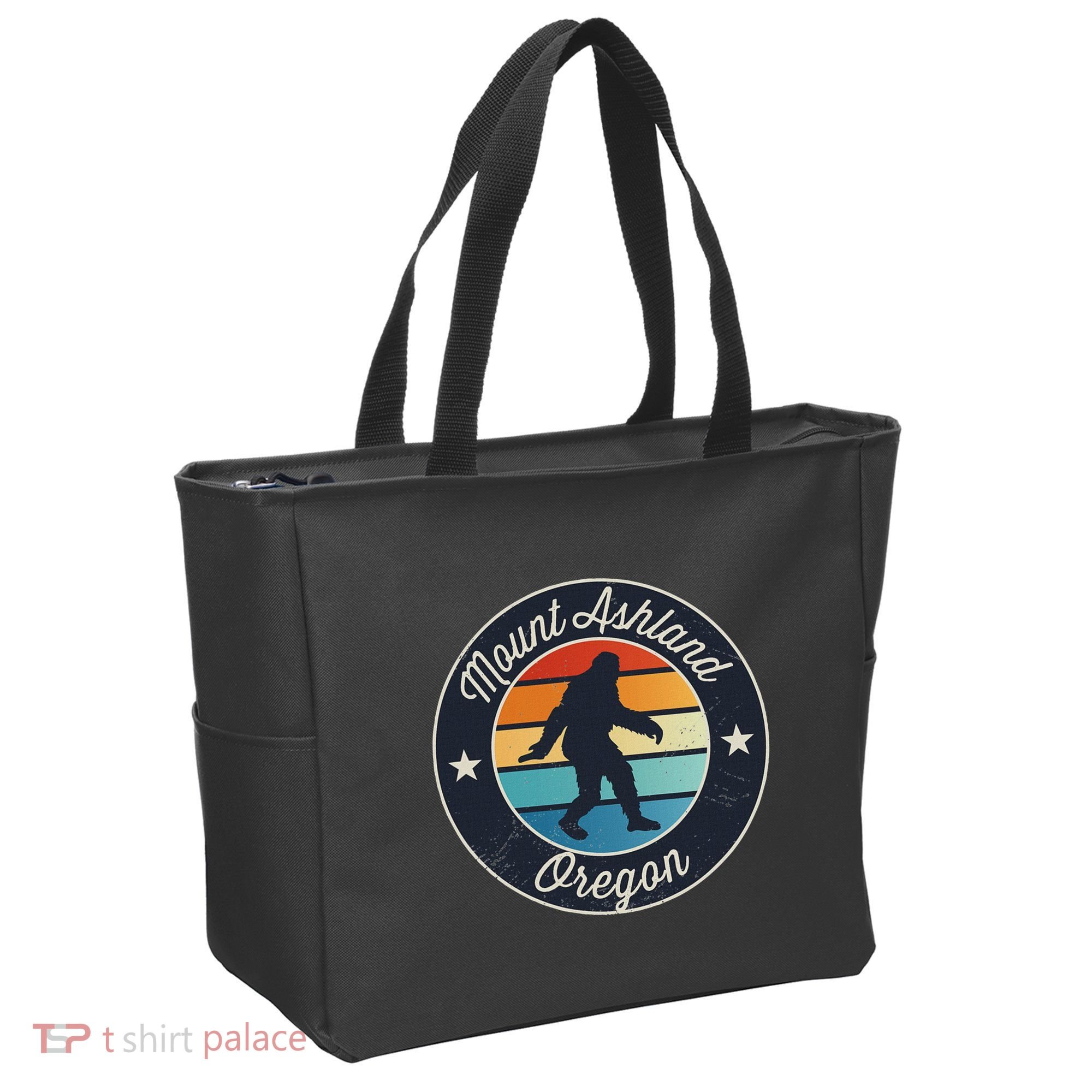 Mount Ashland Oregon Or Sasquatch Souvenir Graphic Tote Bag