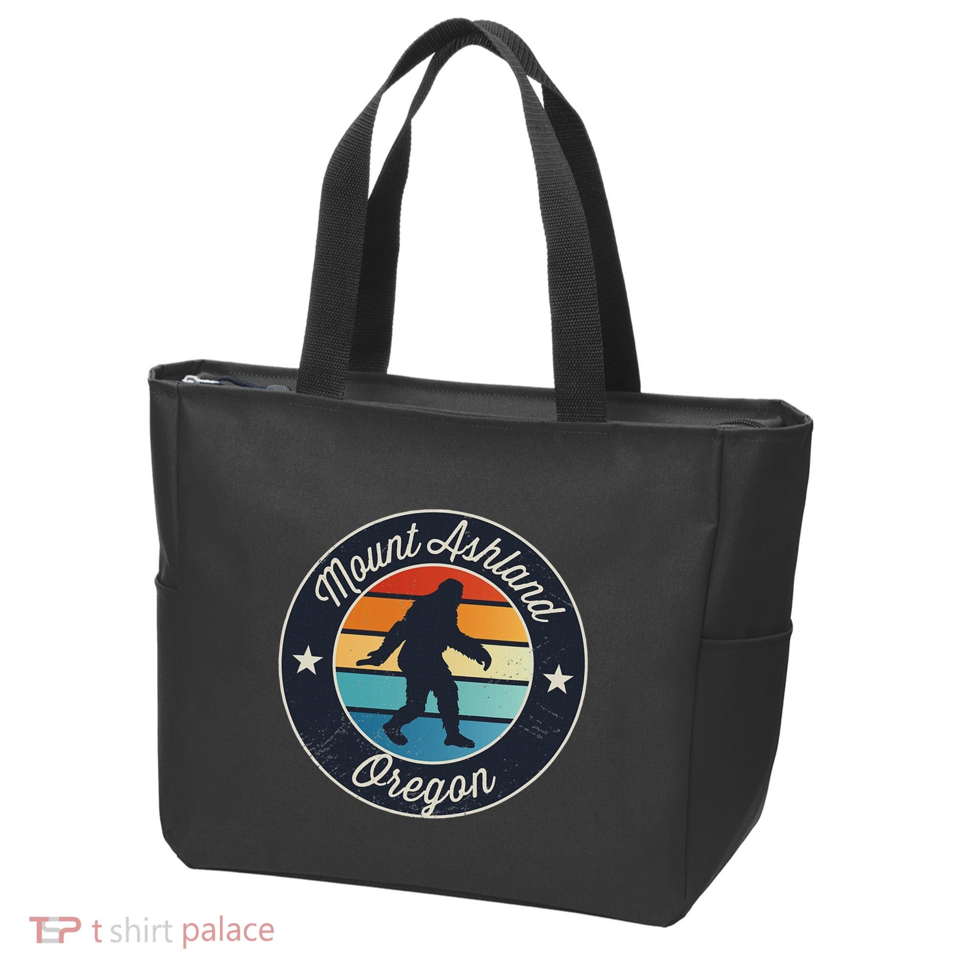 Mount Ashland Oregon Or Sasquatch Souvenir Graphic Tote Bag