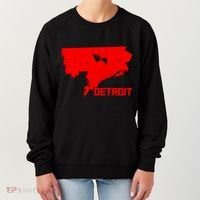 Map Of Detroit City Women's Sweatshirt thumb 0