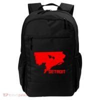 Map Of Detroit City Backpack thumb 0
