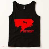 Map Of Detroit City Tank Top thumb 2