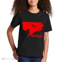 Map Of Detroit City Kids T-Shirt thumb 2