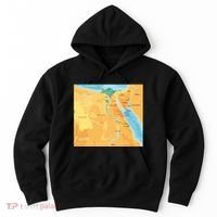 Map of Egypt Hoodie thumb 0