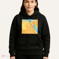 Map of Egypt Hoodie thumb 5