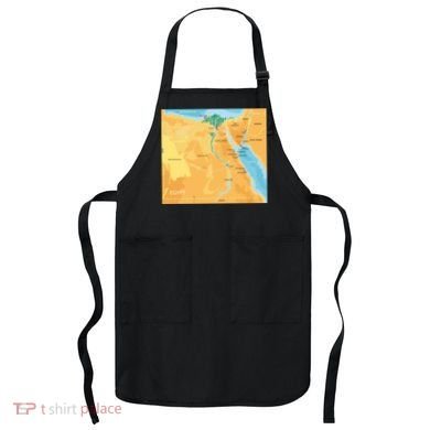 Map of Egypt Apron