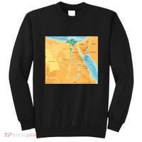 Map of Egypt Sweatshirt thumb 0