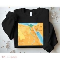 Map of Egypt Sweatshirt thumb 2