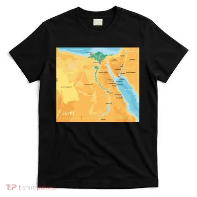Map of Egypt T-Shirt