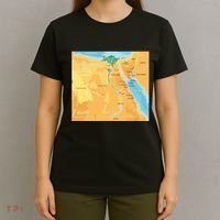 Map of Egypt T-Shirt thumb 4