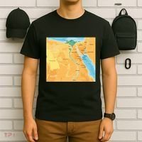 Map of Egypt T-Shirt thumb 6