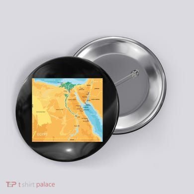 Map of Egypt Button