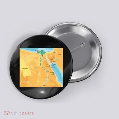 Map of Egypt Button