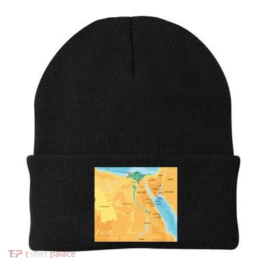 Map of Egypt Beanie