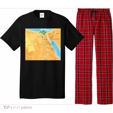 Map of Egypt Pajama Set