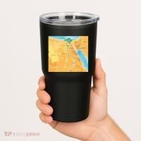 Map of Egypt Tumbler thumb 2