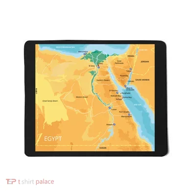 Map of Egypt Mousepad