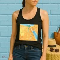 Map of Egypt Women's Tank Top thumb 2