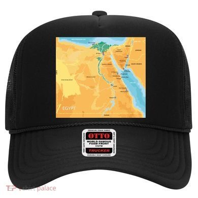 Map of Egypt Hat