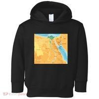 Map of Egypt Toddler Hoodie thumb 0