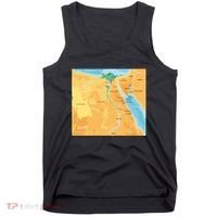 Map of Egypt Tank Top thumb 0
