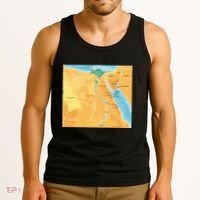 Map of Egypt Tank Top thumb 3