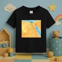 Map of Egypt Toddler T-Shirt thumb 3