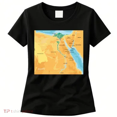 Map of Egypt Women's T-Shirt