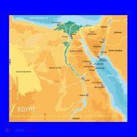 Map of Egypt Coffee Mug thumb 5