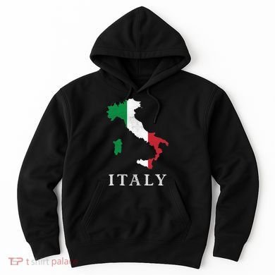 Map Of Italy  Hoodie