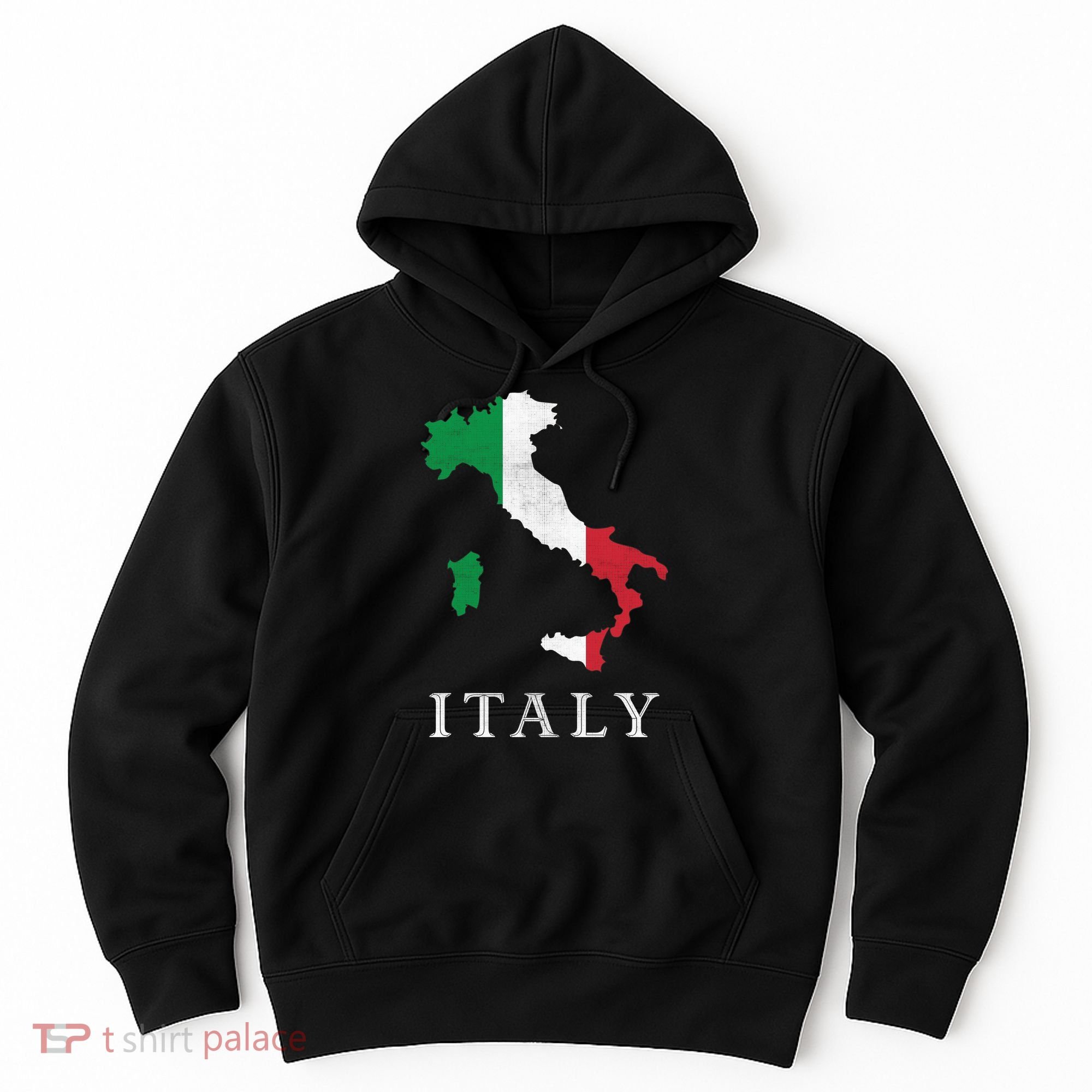 Map Of Italy  Hoodie