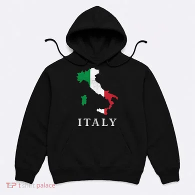 Map Of Italy Hoodie