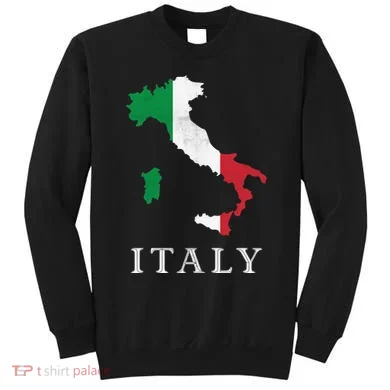 Map Of Italy Sweatshirt