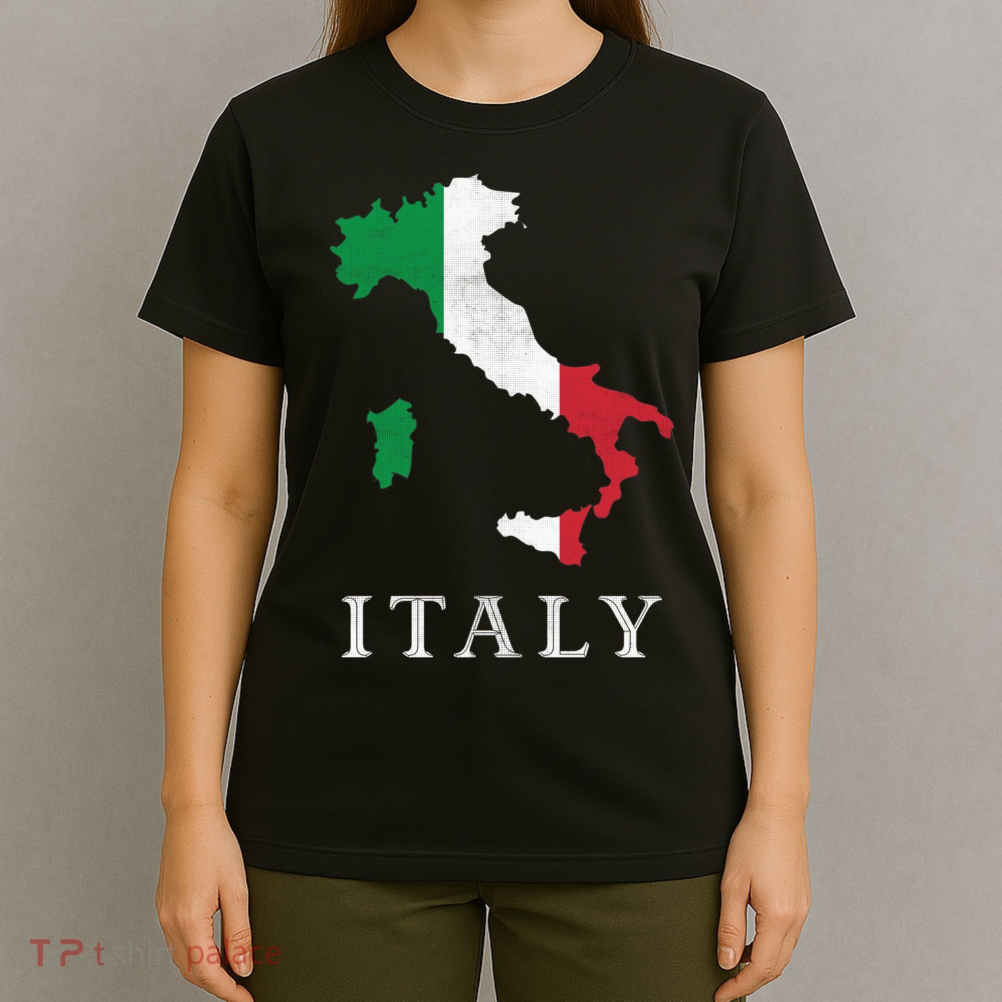 Map Of Italy  T-Shirt