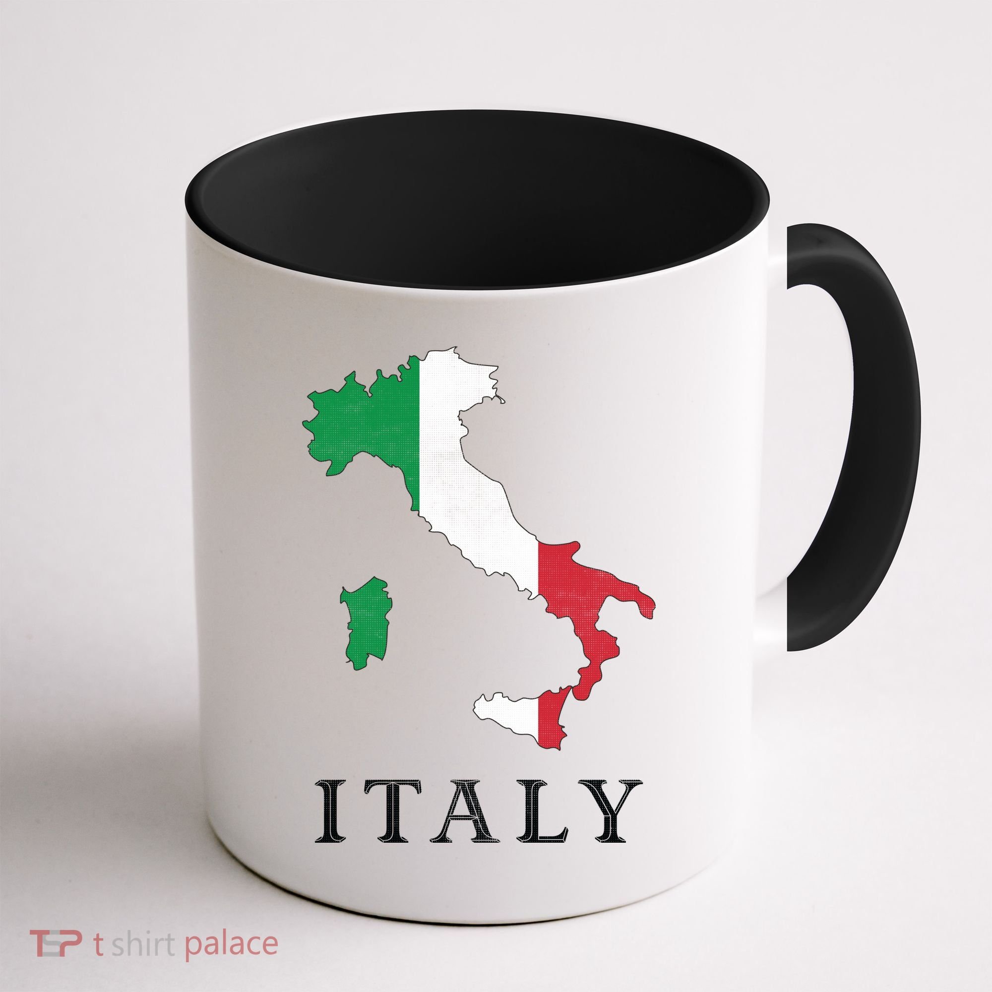 Map Of Italy  Coffee Mug