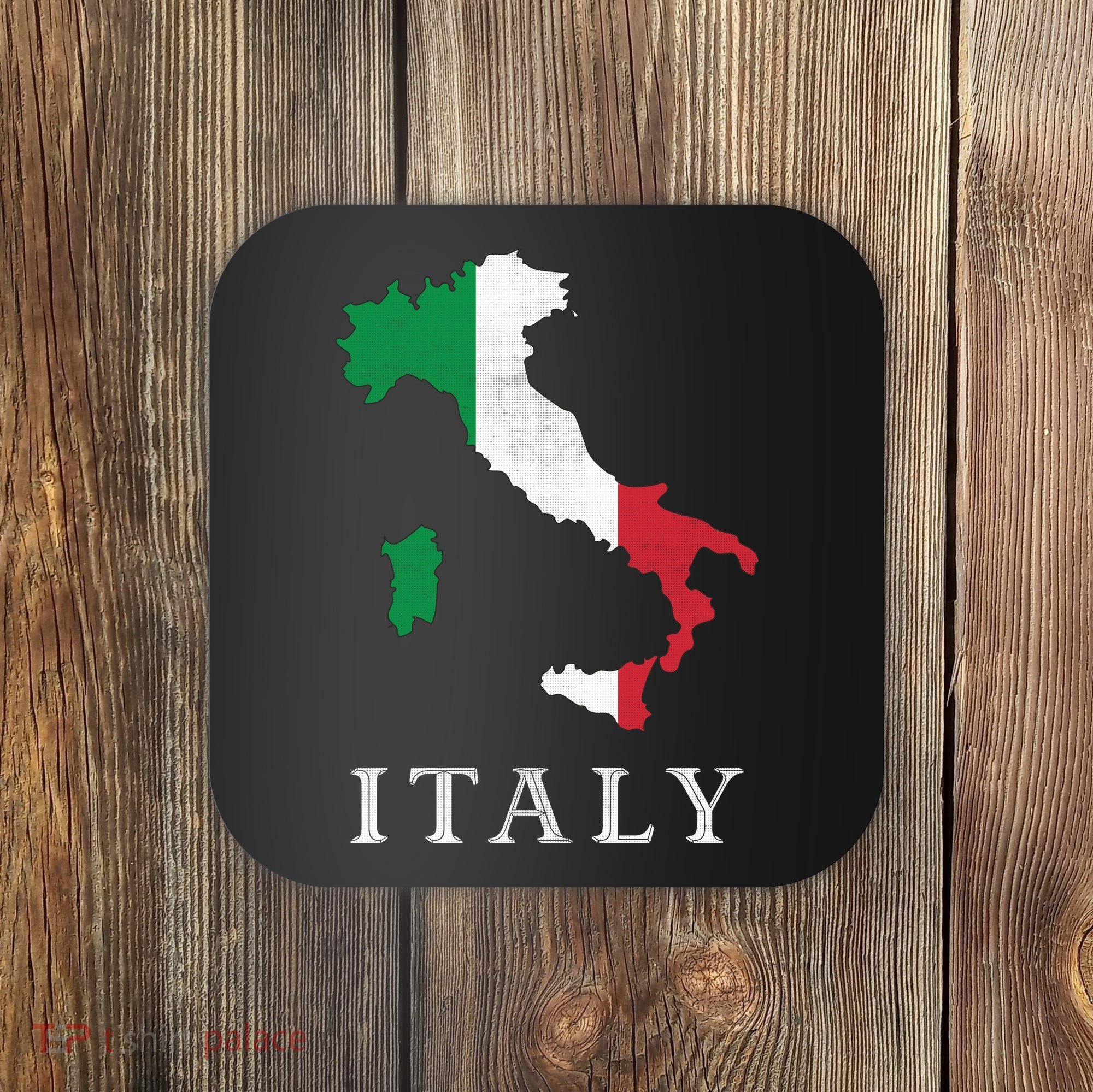 Map Of Italy  Coaster